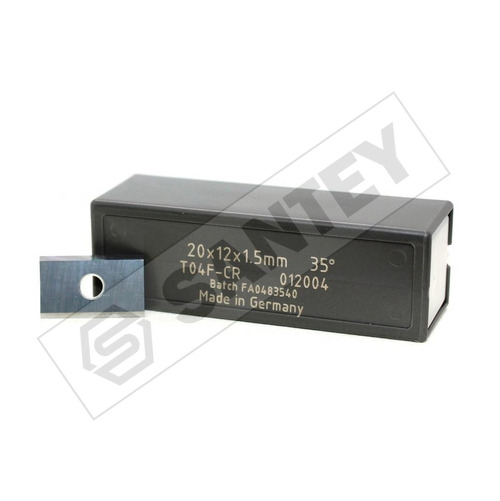 Сменные твердосплавные пластины 20x12x1,5 T04F