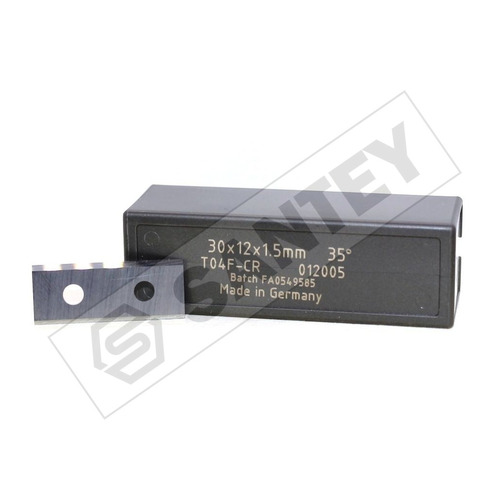 Сменные твердосплавные пластины 30x12x1,5 T04F